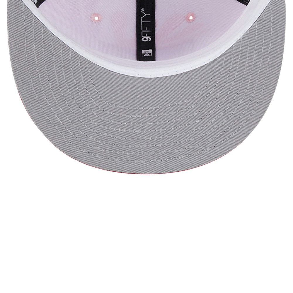 Los Angeles Angels New Era Bikini Bottom Trucker 9FIFTY Snapback Hat for sale