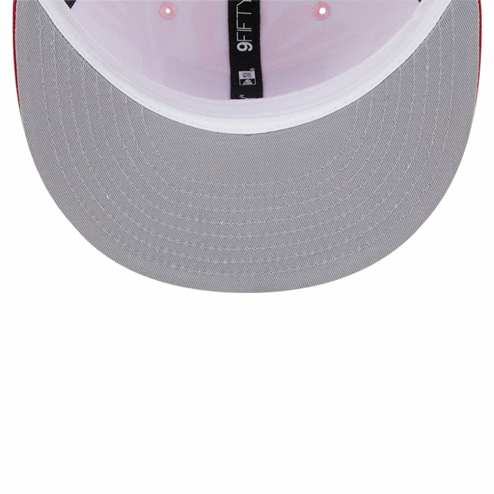 Philadelphia Phillies New Era Bikini Bottom Trucker 9FIFTY Snapback Hat Lifestyle