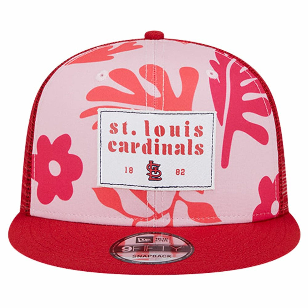 St. Louis Cardinals New Era Bikini Bottom Trucker 9FIFTY Snapback Hat Lifestyle
