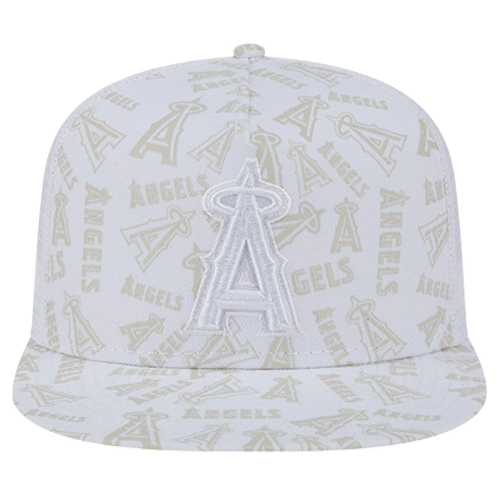 Los Angeles Angels New Era Logo Dunes A-Frame Trucker 9FIFTY Snapback Hat Near Me