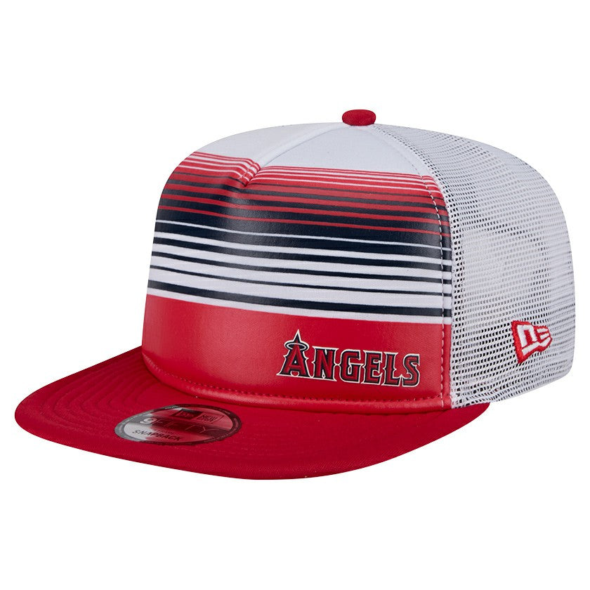 Los Angeles Angels New Era Team Horizon 9FIFTY A-Frame Trucker Snapback Hat Near Me