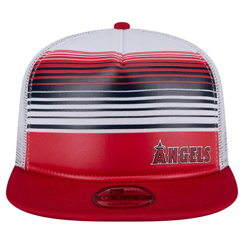 Los Angeles Angels New Era Team Horizon 9FIFTY A-Frame Trucker Snapback Hat Near Me