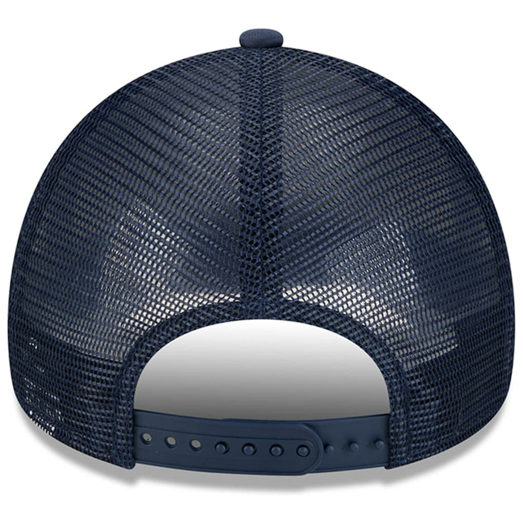 New York Giants New Era Retro Wordmark A-Frame 9FORTY Adjustable Hat White/Royal - NFL