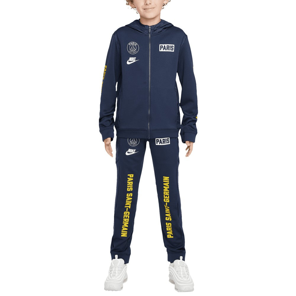 Nike Paris Saint-Germain Youth Woven Track Suit - Navy