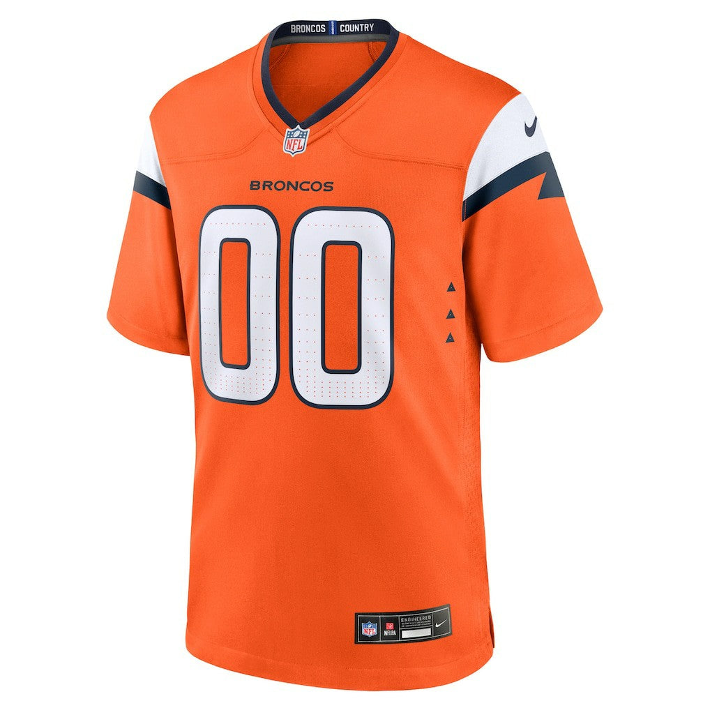 Denver Broncos Mile High Collection Custom Game Jersey Orange - Nike