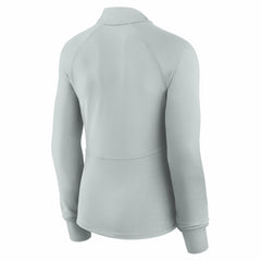 Detroit Lions Women's Elements Raglan Quarter-Zip Jacket Gray - Fanatics