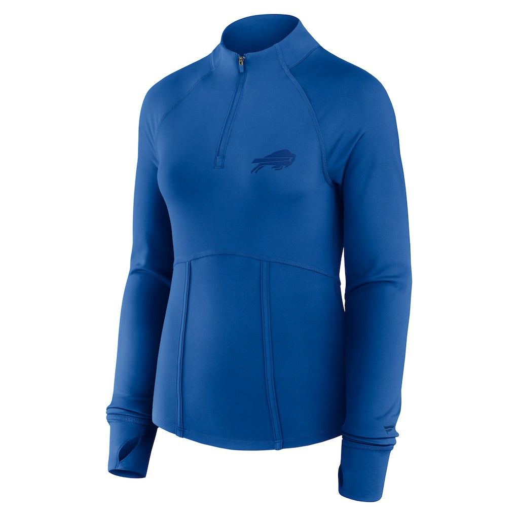 Buffalo Bills Women's Elements Quarter-Zip Jacket Royal - Fanatics