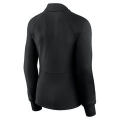 Cincinnati Bengals Women's Elements Raglan Quarter-Zip Jacket Black - Fanatics