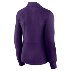 Minnesota Vikings Women's Elements Raglan Quarter-Zip Jacket Purple - Fanatics