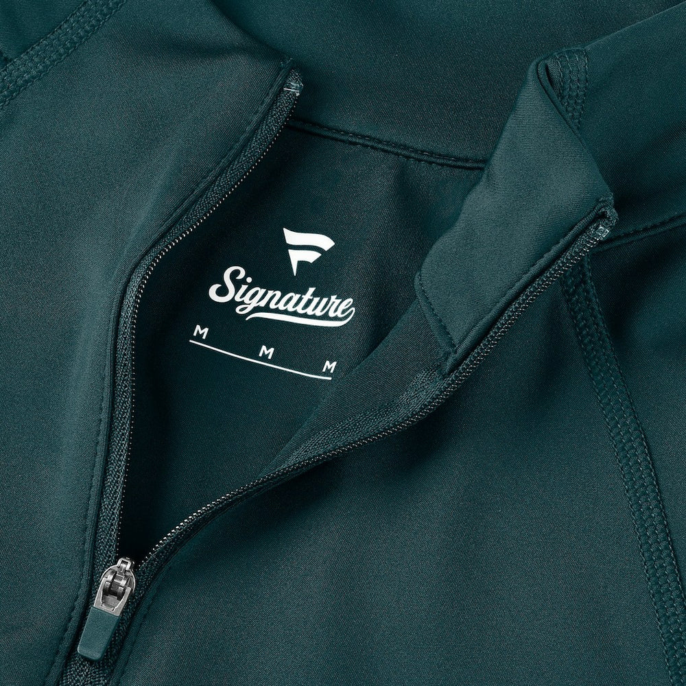 Philadelphia Eagles Women's Elements Quarter-Zip Jacket Midnight Green - Fanatics