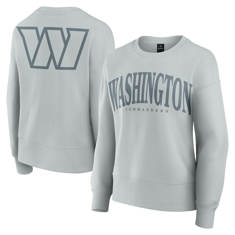 Washington Commanders Women's Elements Pullover Sweatshirt Gray - Fanatics