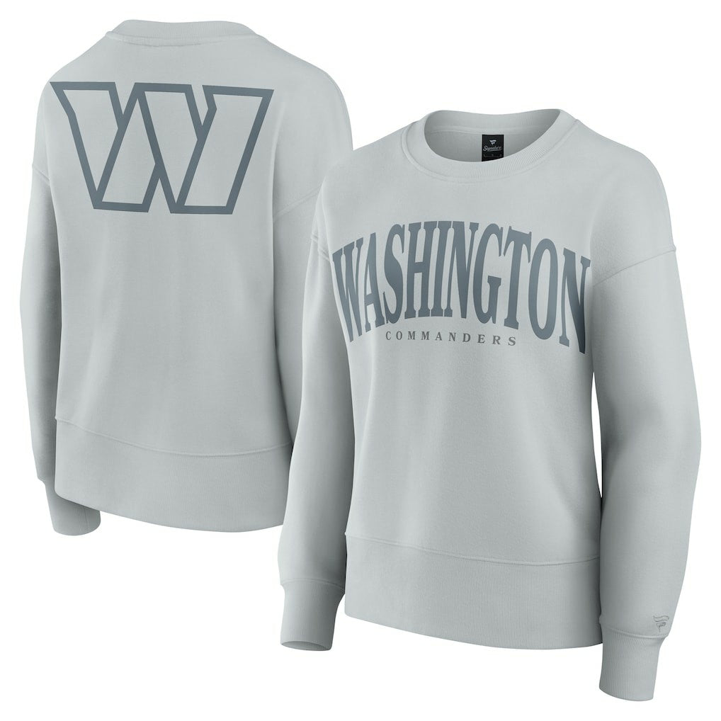 Washington Commanders Women's Elements Pullover Sweatshirt Gray - Fanatics