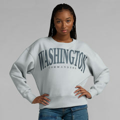 Washington Commanders Women's Elements Pullover Sweatshirt Gray - Fanatics