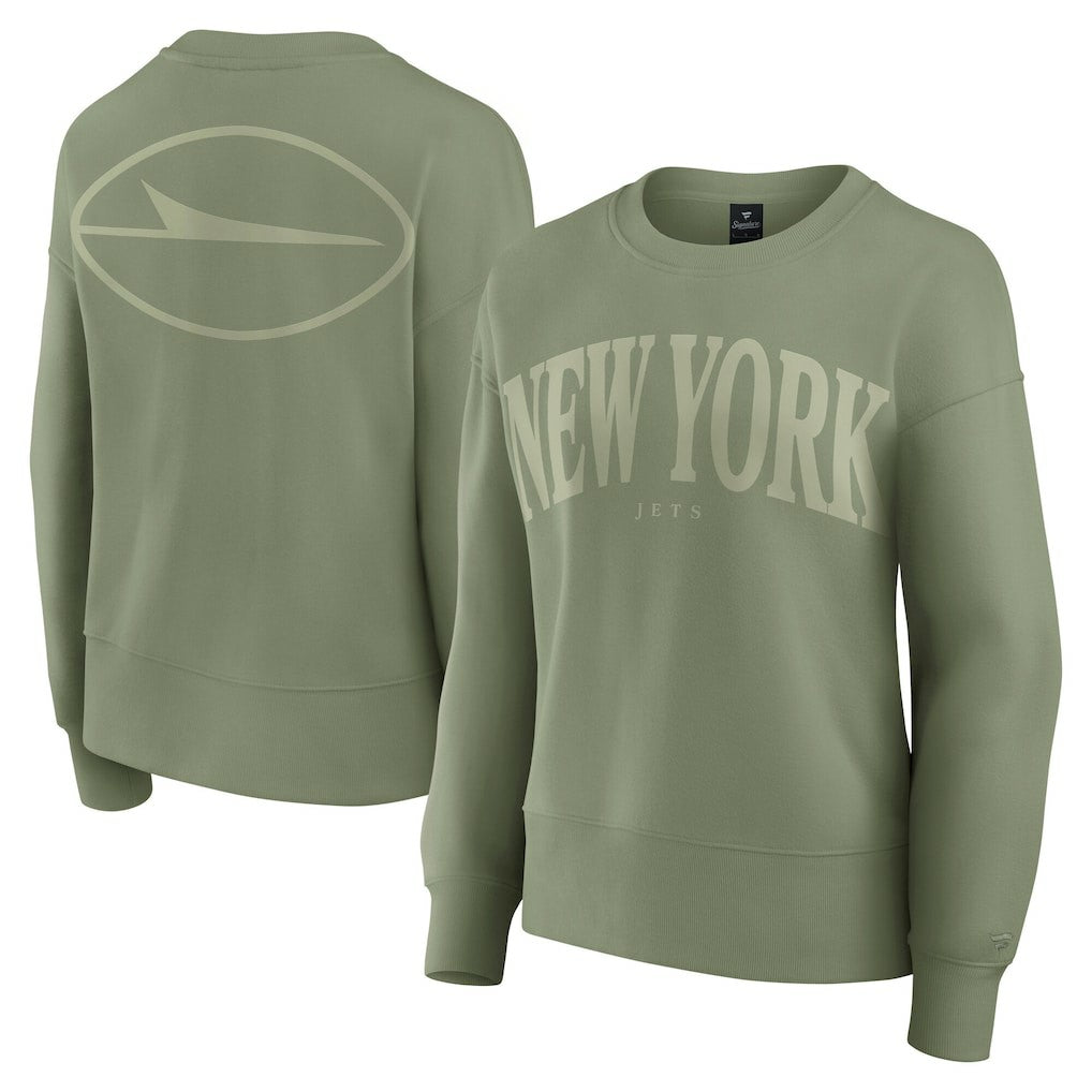 New York Jets Women's Elements Pullover Sweatshirt Green - Fanatics