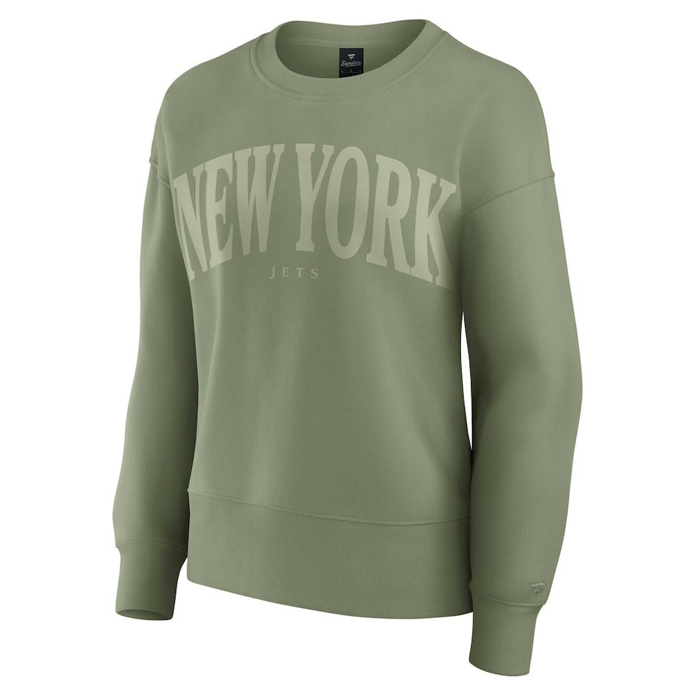 New York Jets Women's Elements Pullover Sweatshirt Green - Fanatics