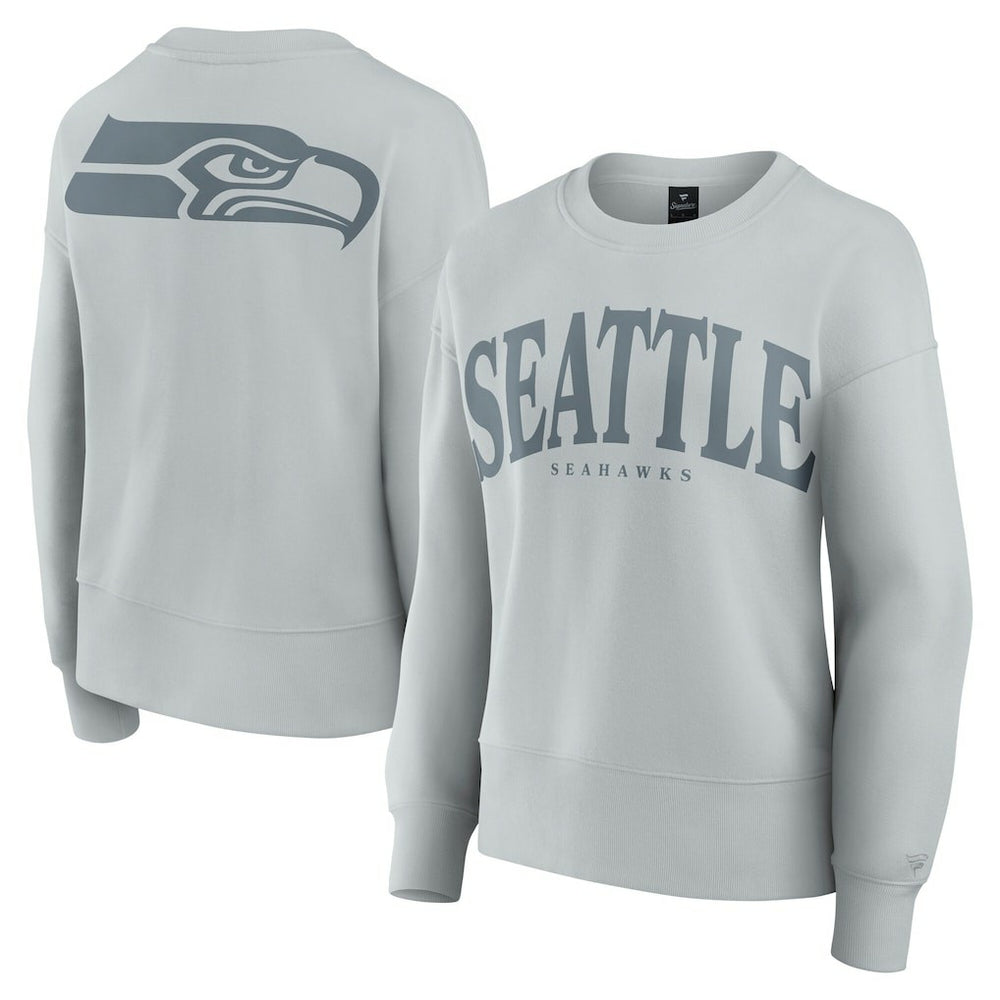 Seattle Seahawks Women's Elements Pullover Sweatshirt Gray - Fanatics