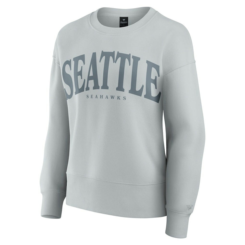 Seattle Seahawks Women's Elements Pullover Sweatshirt Gray - Fanatics