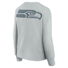Seattle Seahawks Women's Elements Pullover Sweatshirt Gray - Fanatics