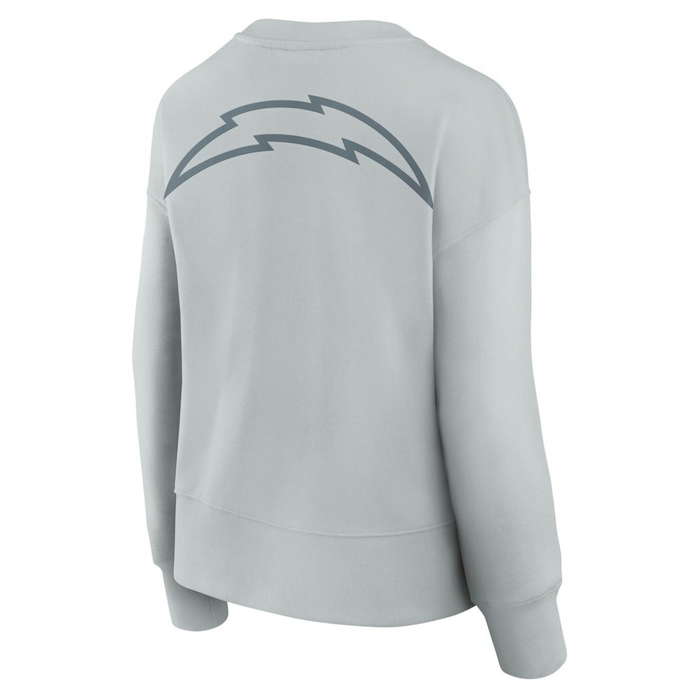 Los Angeles Chargers Women's Elements Pullover Sweatshirt Gray - Fanatics