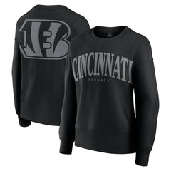 Cincinnati Bengals Women's Elements Pullover Sweatshirt Black - Fanatics
