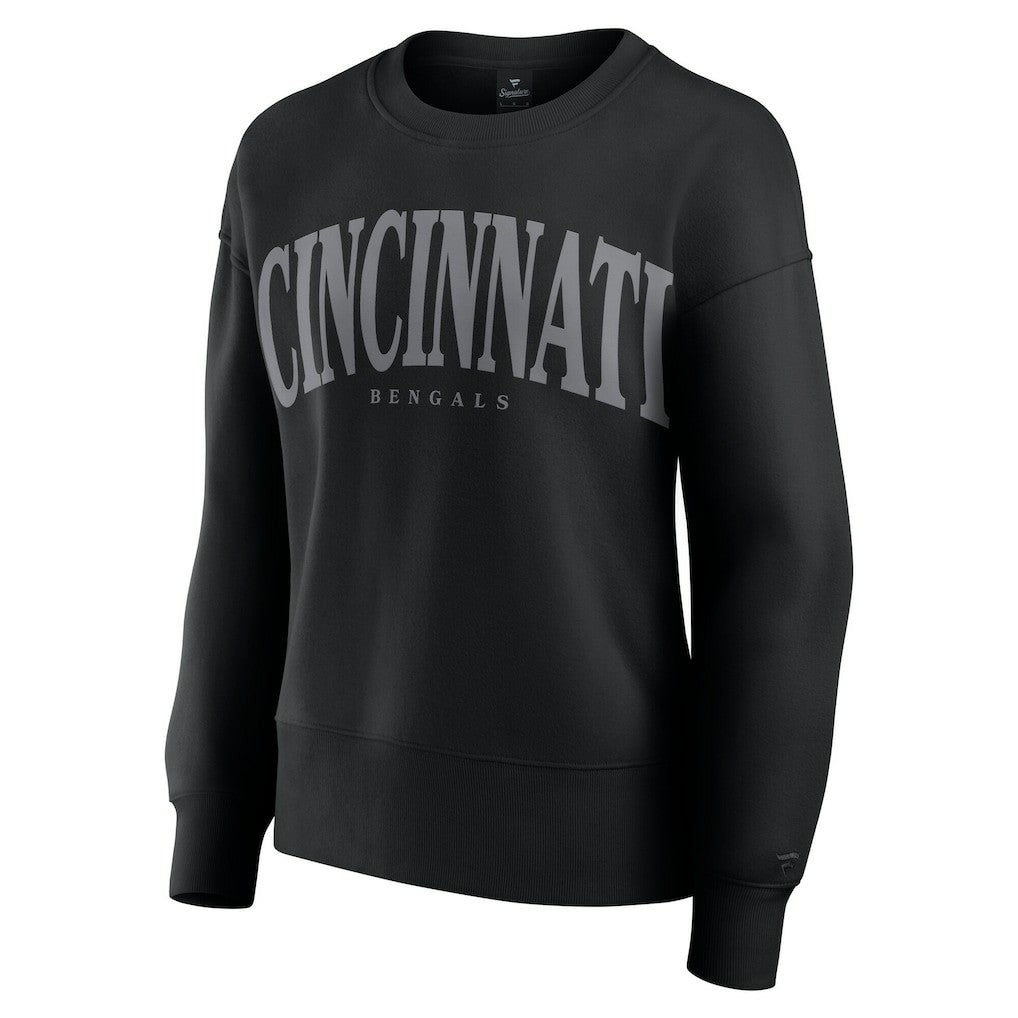 Cincinnati Bengals Women's Elements Pullover Sweatshirt Black - Fanatics