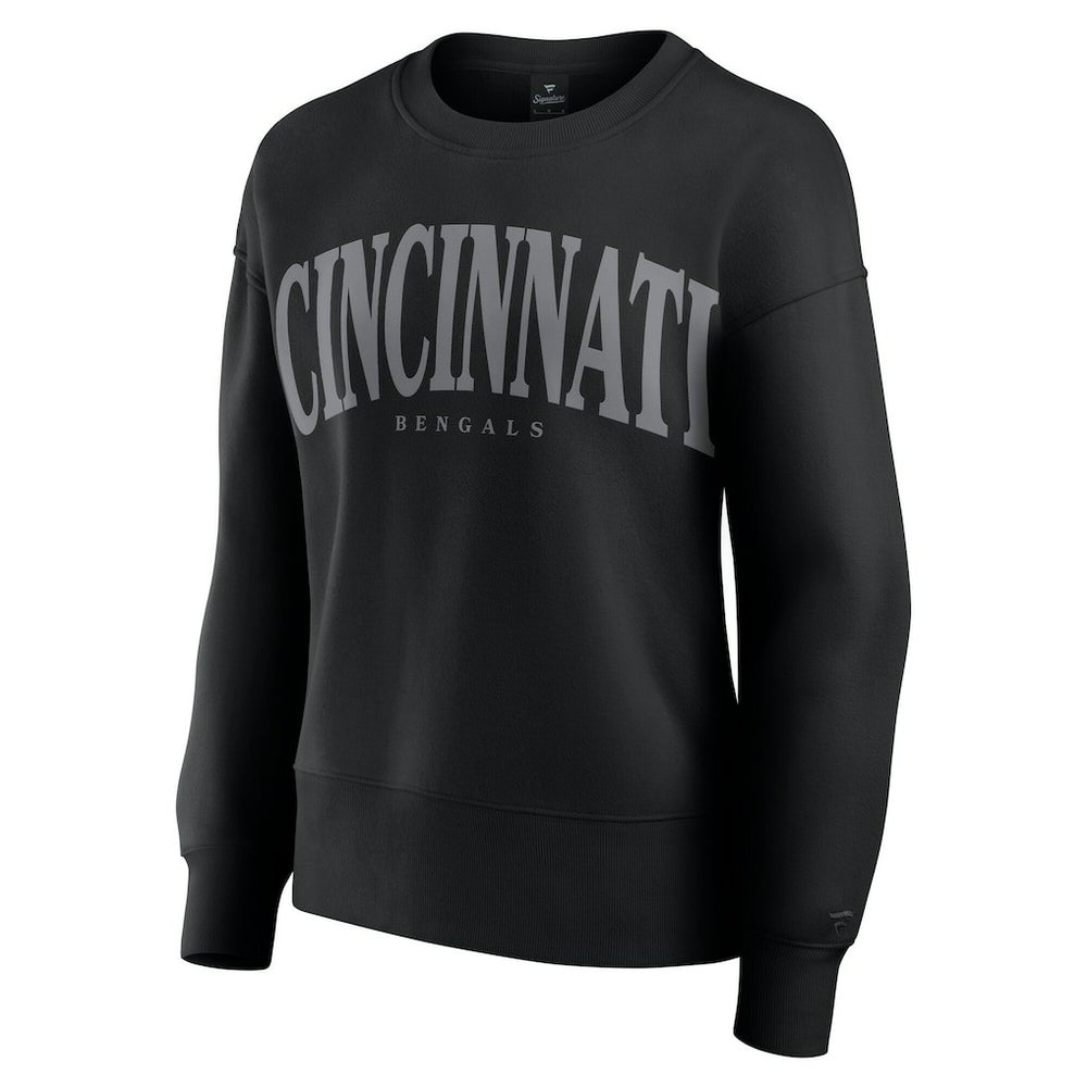 Cincinnati Bengals Women's Elements Pullover Sweatshirt Black - Fanatics