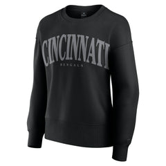 Cincinnati Bengals Women's Elements Pullover Sweatshirt Black - Fanatics