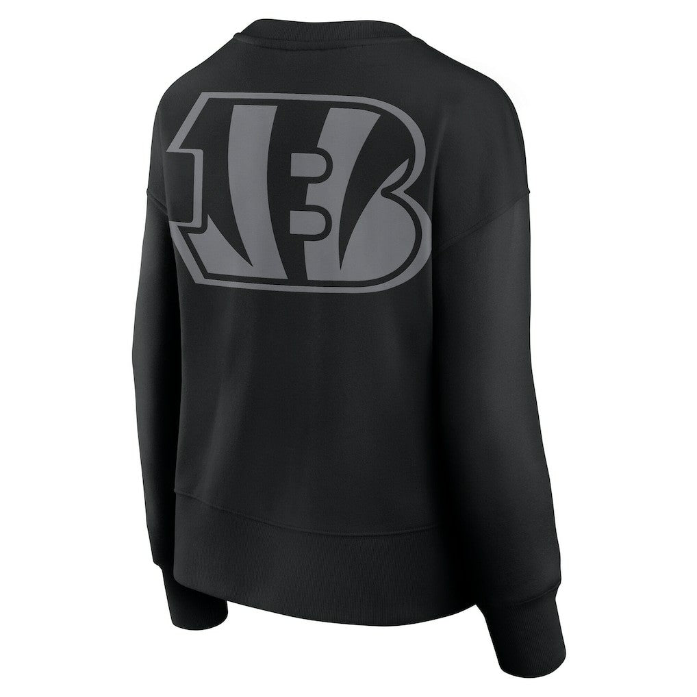 Cincinnati Bengals Women's Elements Pullover Sweatshirt Black - Fanatics