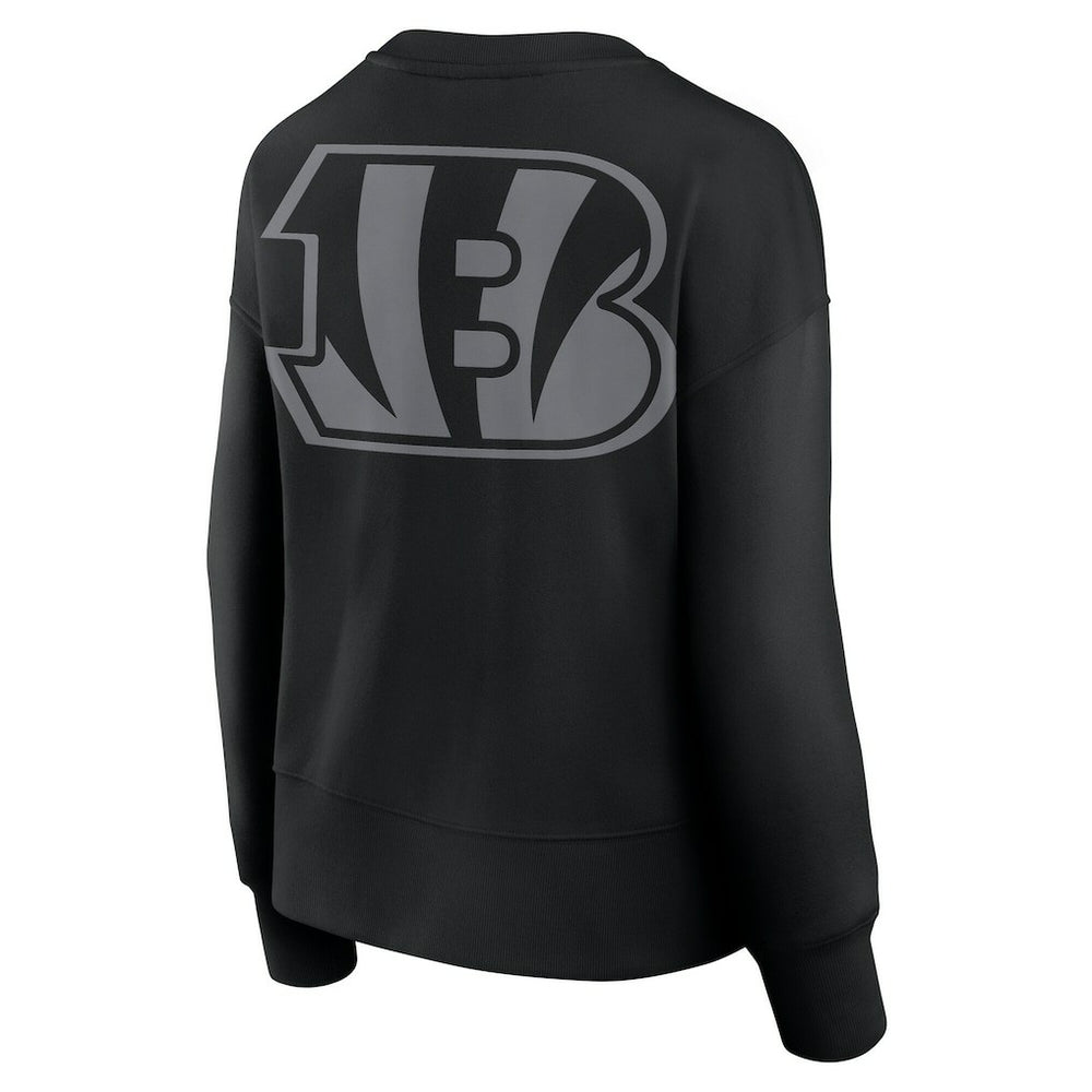 Cincinnati Bengals Women's Elements Pullover Sweatshirt Black - Fanatics