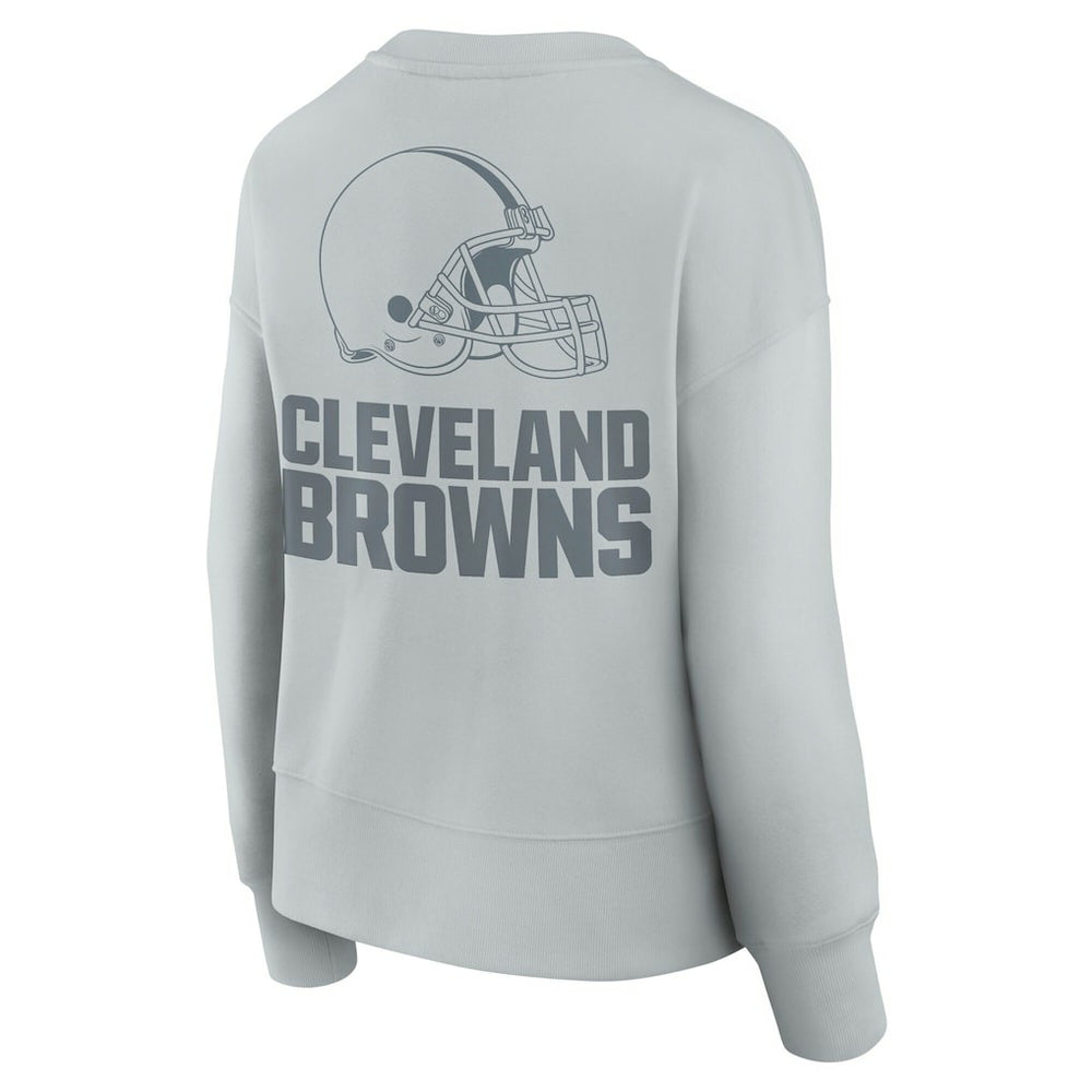 Cleveland Browns Women's Elements Pullover Sweatshirt Gray - Fanatics