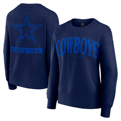 Dallas Cowboys Women's Elements Pullover Sweatshirt Navy - Fanatics