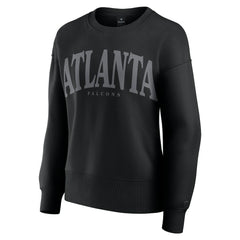 Atlanta Falcons Women's Elements Pullover Sweatshirt Black - Fanatics