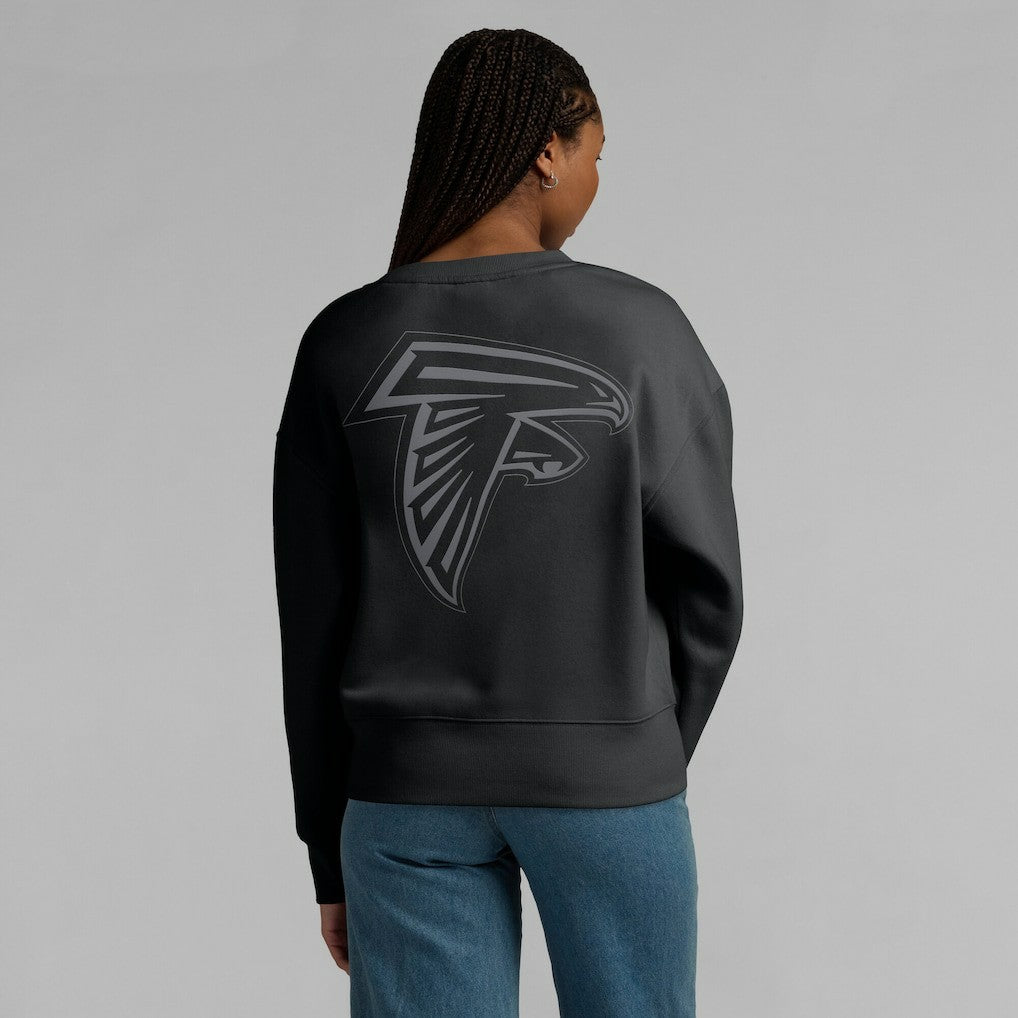 Atlanta Falcons Women's Elements Pullover Sweatshirt Black - Fanatics