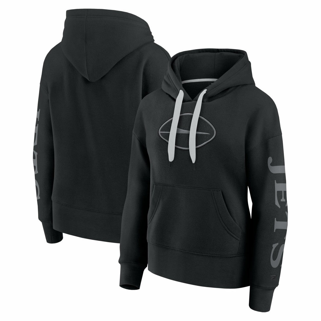 New York Jets Women's Elements Next Pullover Hoodie Black - Fanatics
