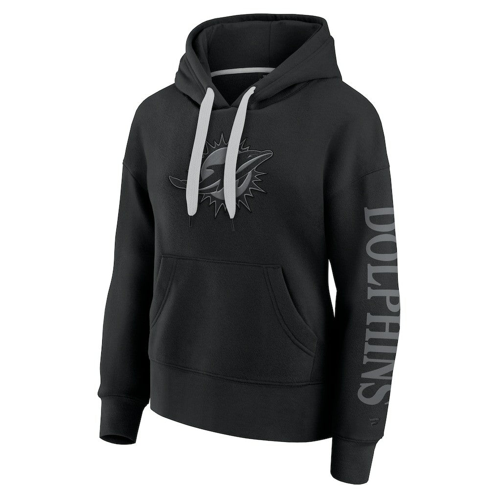Miami Dolphins Women's Elements Next Pullover Hoodie Black - Fanatics