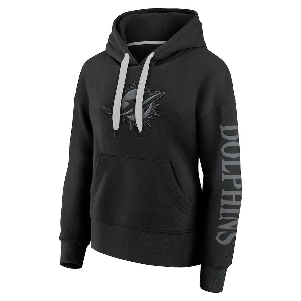 Miami Dolphins Women's Elements Next Pullover Hoodie Black - Fanatics