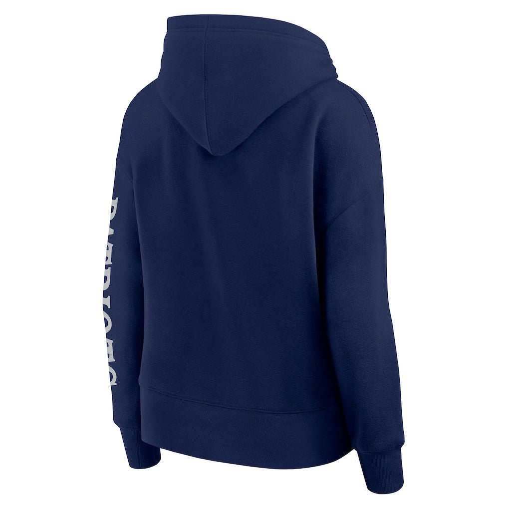 New England Patriots Women's Elements Next Pullover Hoodie Navy - Fanatics