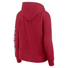 San Francisco 49ers Women's Elements Next Pullover Hoodie Scarlet - Fanatics