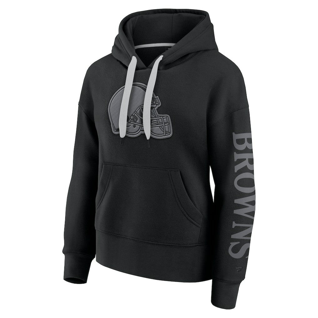 Cleveland Browns Women's Elements Next Pullover Hoodie Black - Fanatics