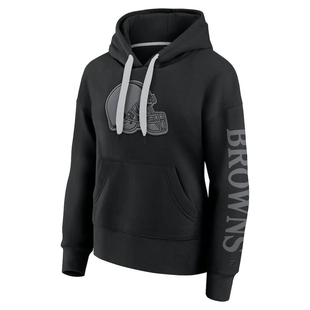 Cleveland Browns Women's Elements Next Pullover Hoodie Black - Fanatics
