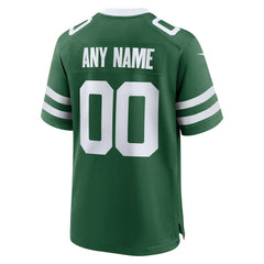 New York Jets Custom Game Jersey Legacy Green - Nike