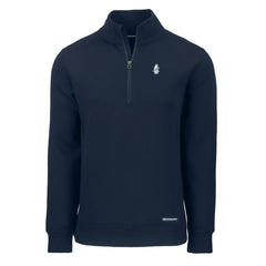 Chicago Cubs Cutter & Buck Cooperstown Collection Roam Eco Recycled Quarter-Zip Pullover Lifestyle