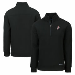 Cincinnati Reds Cutter & Buck Cooperstown Collection Roam Eco Recycled Quarter-Zip Pullover Online