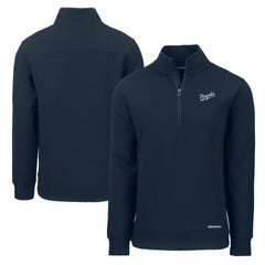 Kansas City Royals Cutter & Buck Cooperstown Collection Roam Eco Recycled Quarter-Zip Pullover Sale
