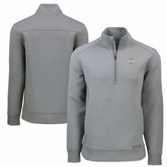 Milwaukee Brewers Cutter & Buck Cooperstown Collection Roam Eco Recycled Quarter-Zip Pullover Online