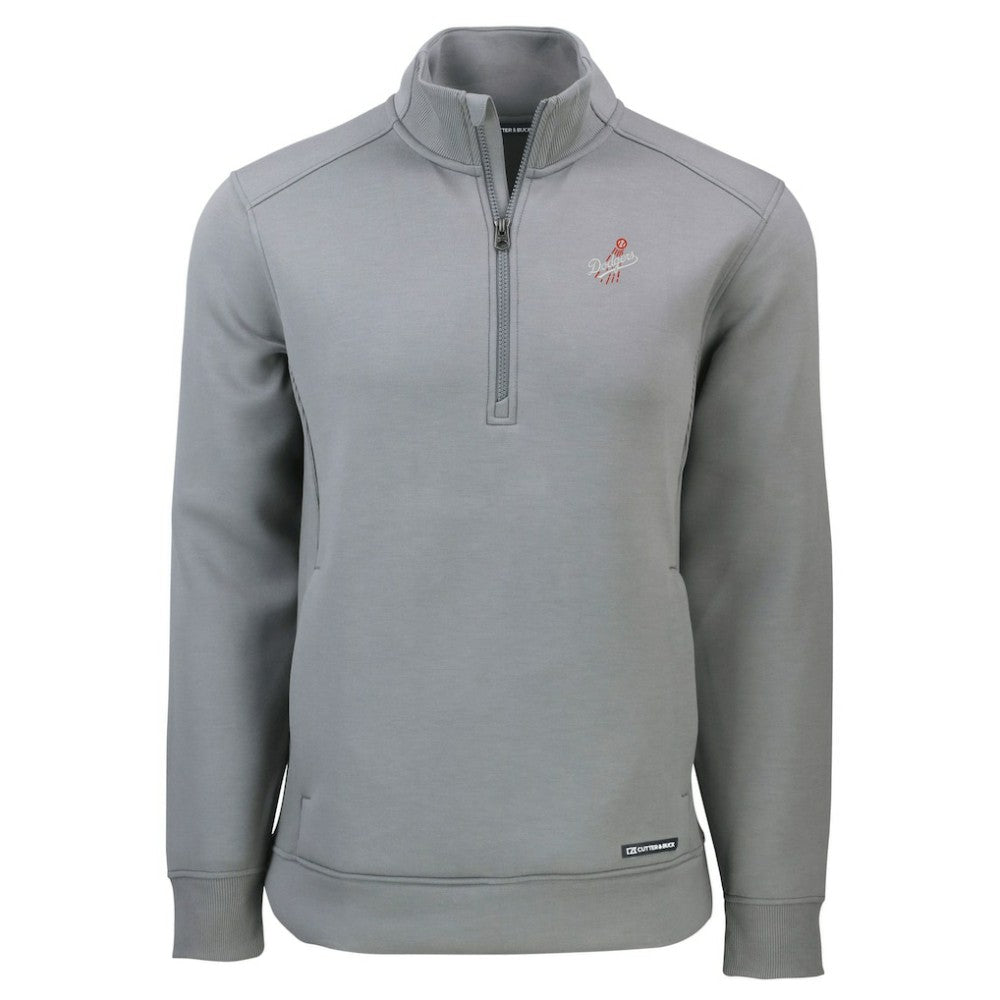 Los Angeles Dodgers Cutter & Buck Cooperstown Collection Roam Eco Recycled Quarter-Zip Pullover Near Me