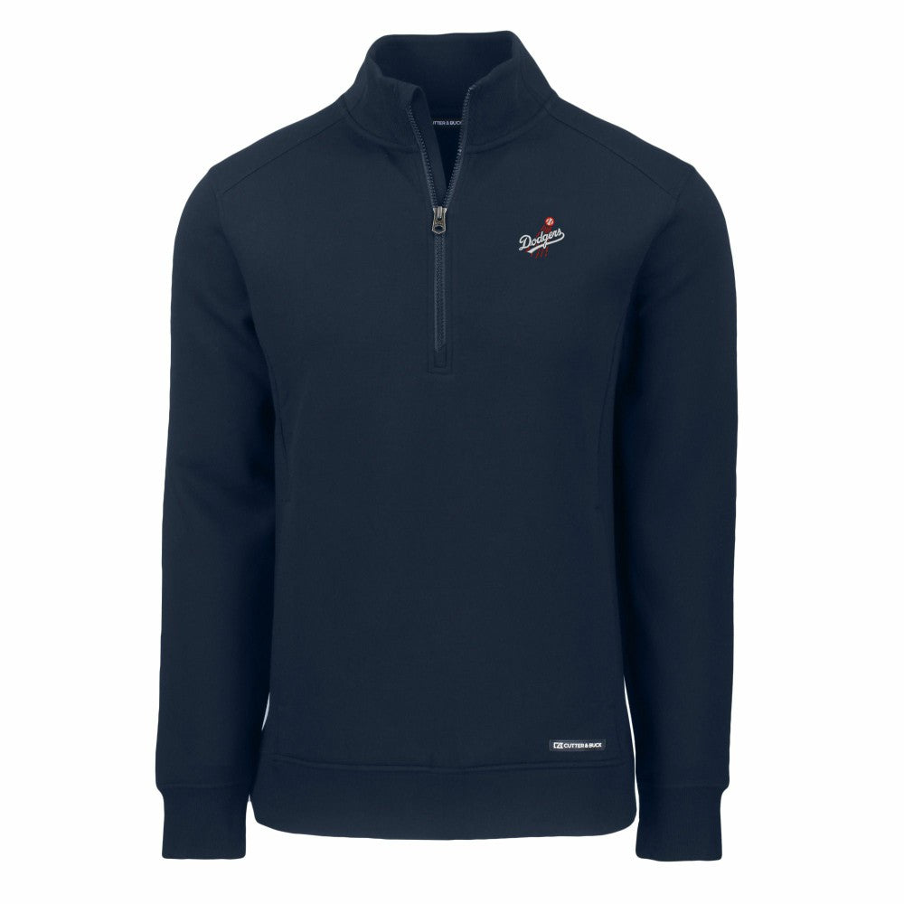 Los Angeles Dodgers Cutter & Buck Cooperstown Collection Roam Eco Recycled Quarter-Zip Pullover Near Me