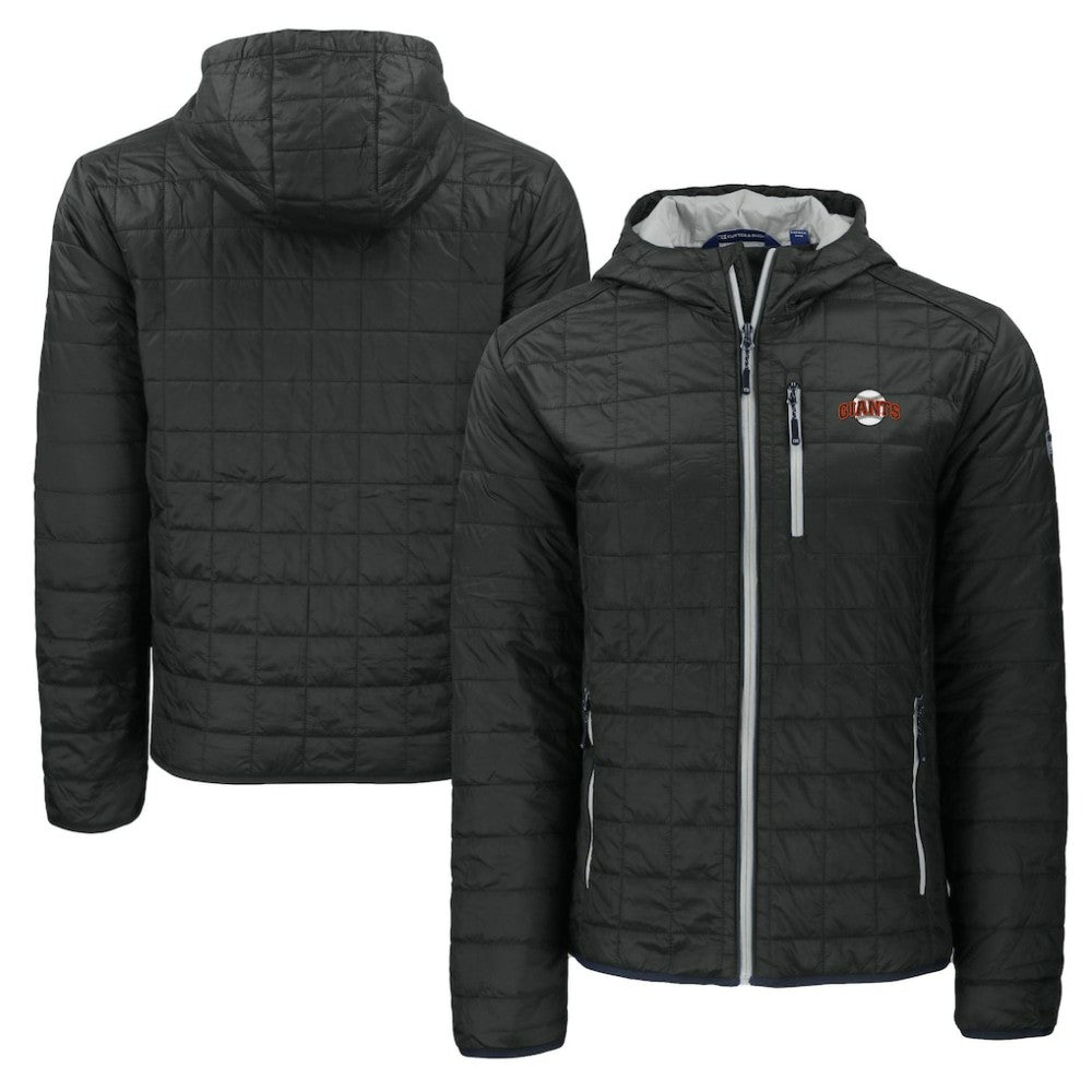 San Francisco Giants Cutter & Buck Cooperstown Collection Rainier Primaloft Eco Full-Zip Hooded Jacket On Sale