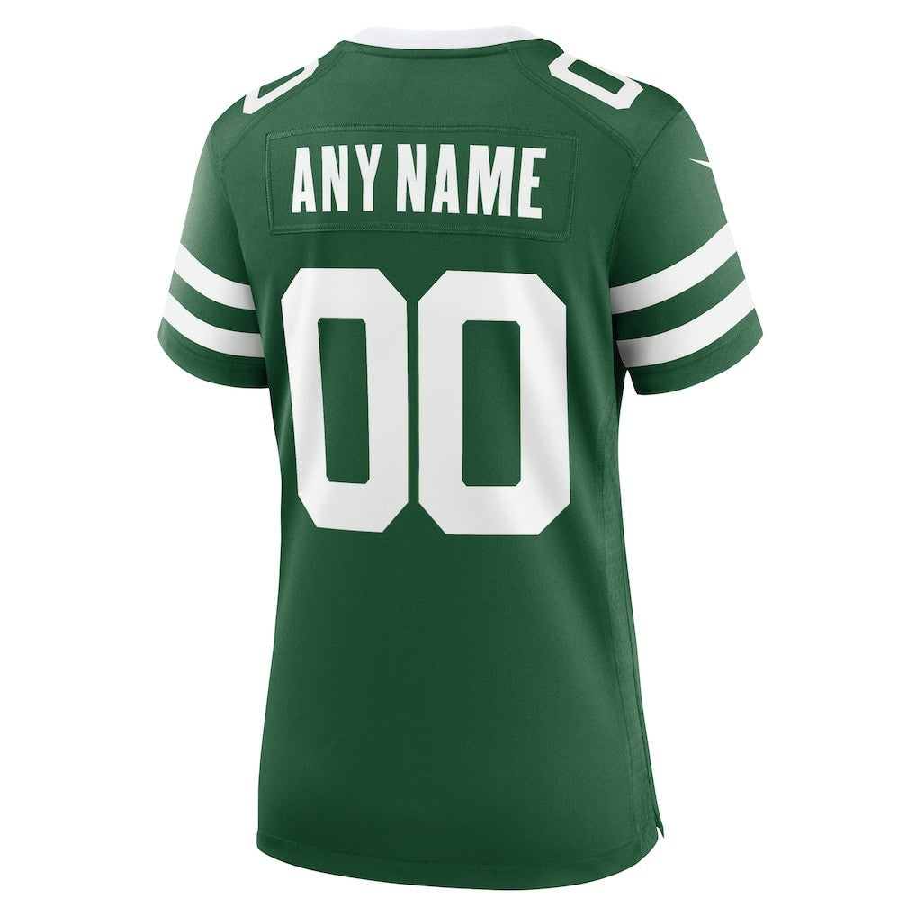 New York Jets Women's Custom Game Jersey Legacy Green - Nike