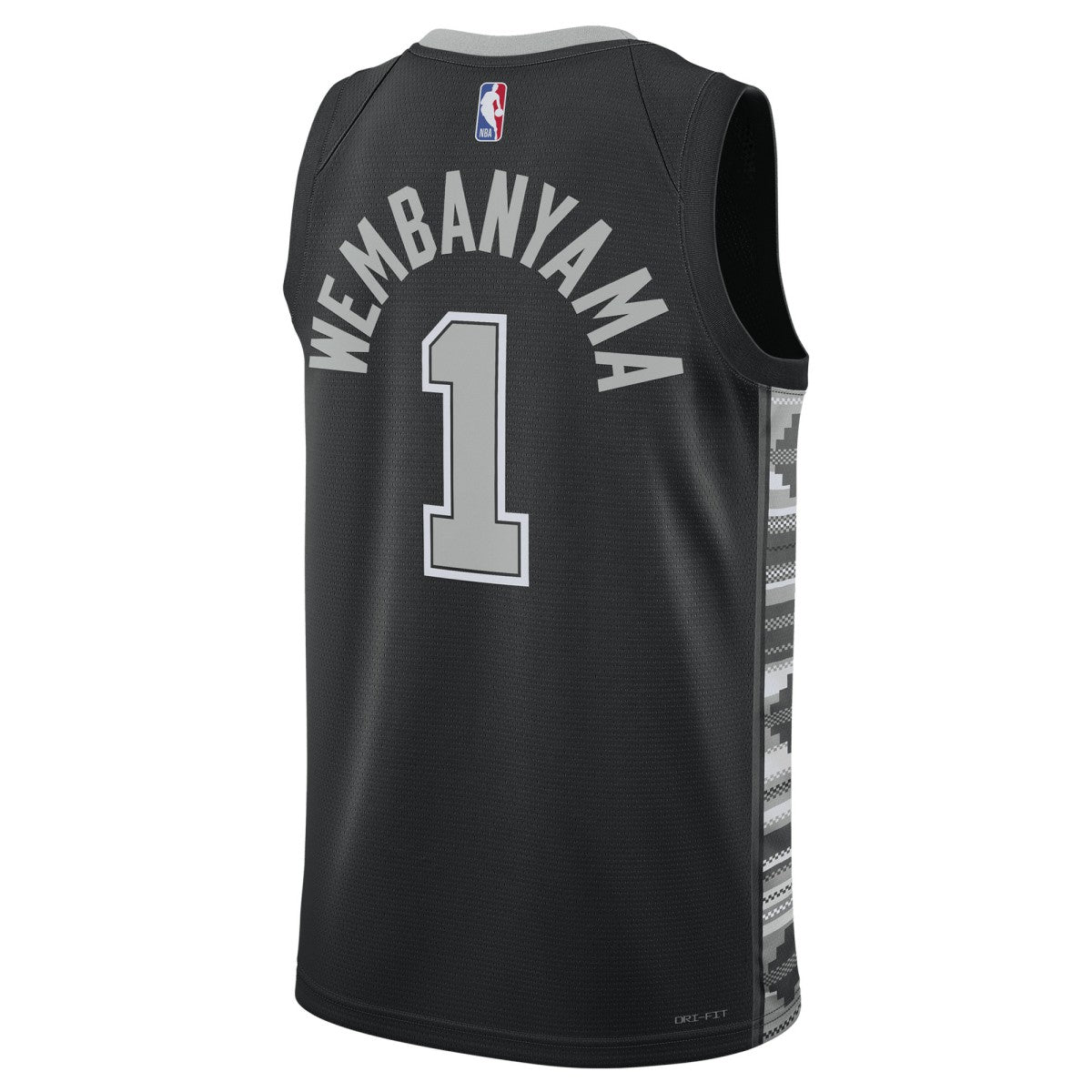 NBA - Victor Wembanyama San Antonio Spurs Jordan Brand Unisex Swingman Jersey - Statement Edition - Black